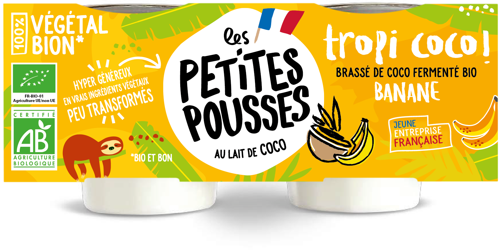 Brassé coco banane